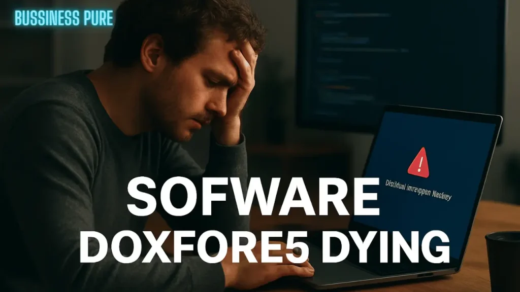 sofware doxfore5 dying