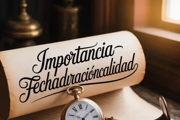 importanciafechaduracióncalidad