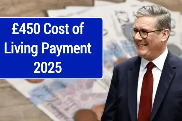 450 cost of living payment 2025