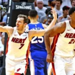 miami heat vs 76ers match player stats