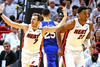 miami heat vs 76ers match player stats