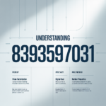 Understanding 8393597031