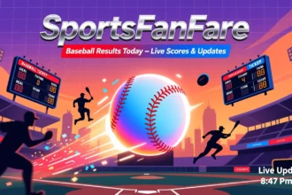 SportsFanFare Baseball Results Today