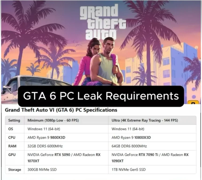gta 6 requirements