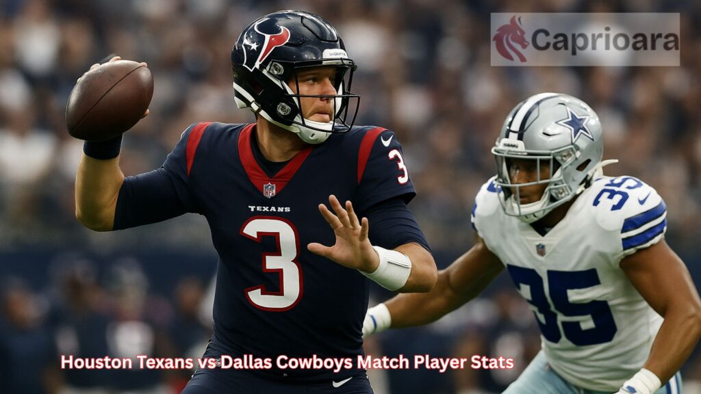 houston texans vs dallas cowboys stats