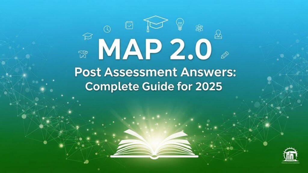 MAP 2.0 Post Assessment Answers